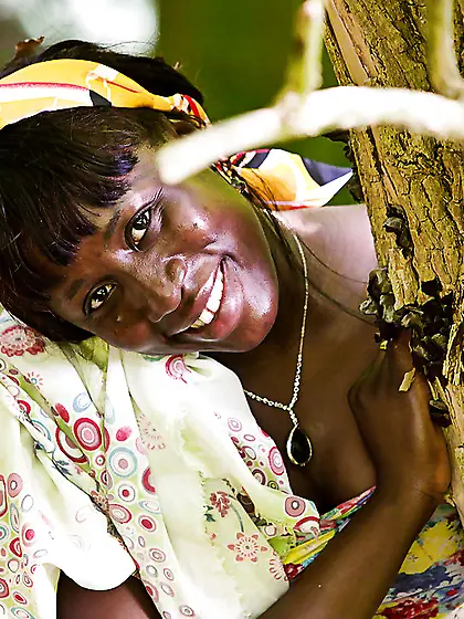 Amateur natural mature