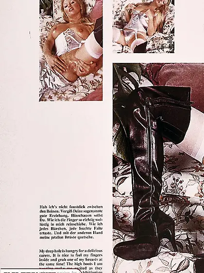 Blonde bombshell lays brown