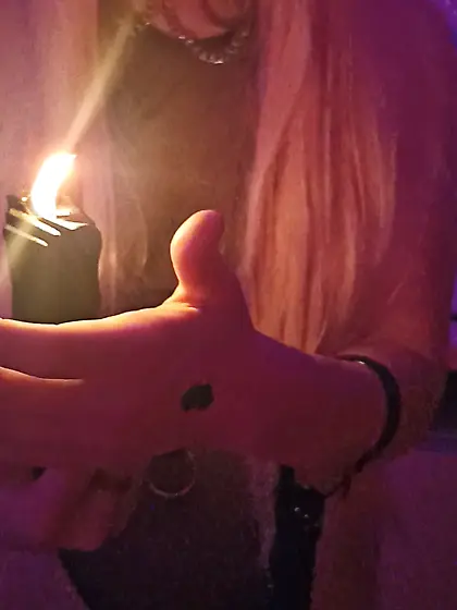 Femboy TonyaUkka with mistress wax play anal play