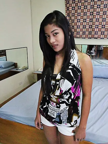 Mitch the tight & charming Filipina shows what she wants to show