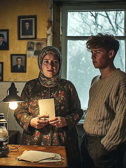 When father left the house, Mom and I grew closer