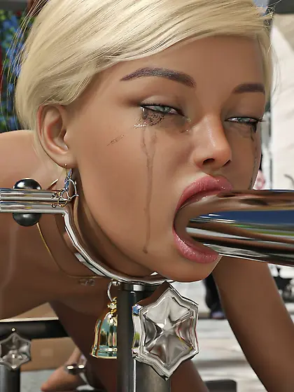 Dead Girl Impaled,  Cannibalism,  BBQ,  Spitroast