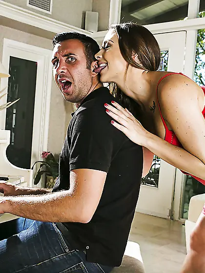 Her naughty lady parts are perfect for closeup shots and gape