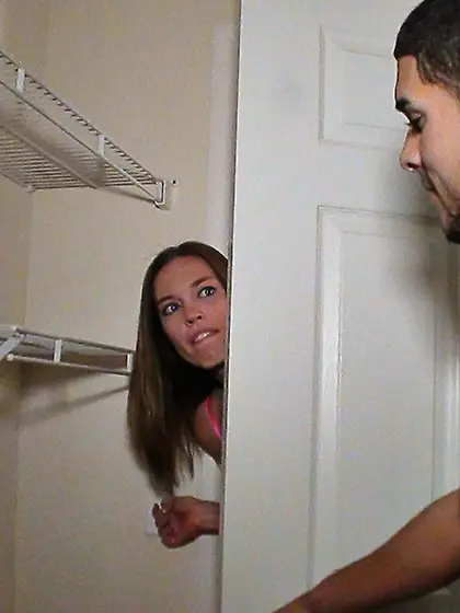 Sexy lingerie looks amazing on delicious college honey Hailey Re