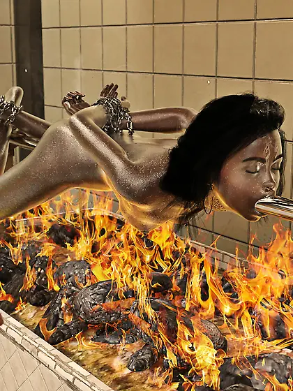 Dead Girl Impaled,  Spitroast,  Cannibal,  Meatgirl