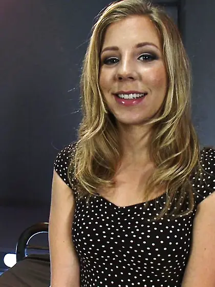 Blonde gal hairy cunt