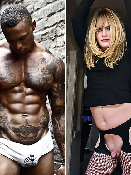 Black man vs whiteboi