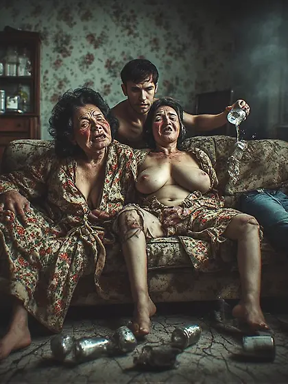 When father left the house,  Mom and I grew closer