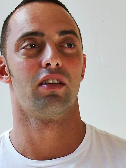 Tied gagged stud big