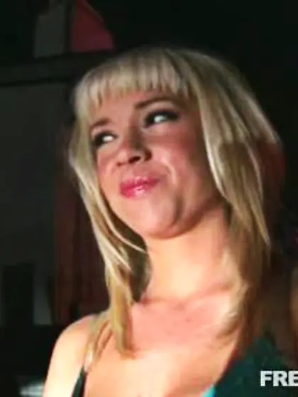 Ebony rod huge blonde