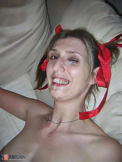 Aline french fledgling take facial cumshot for christmas