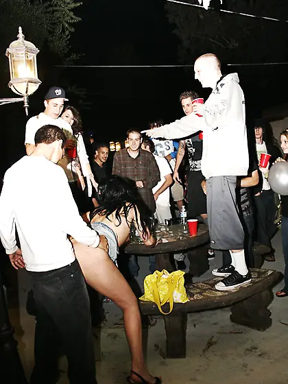 Horny college sluts caught