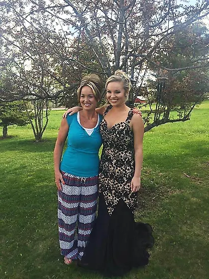 Mother and her daughter