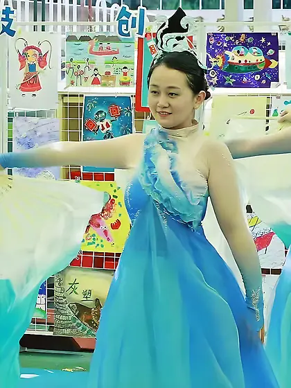 my friend,  a Slutty Chinese dance teacher