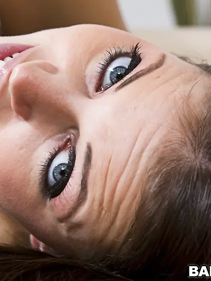 Missy Stone takes her clothes off on the sofa and teases us in l