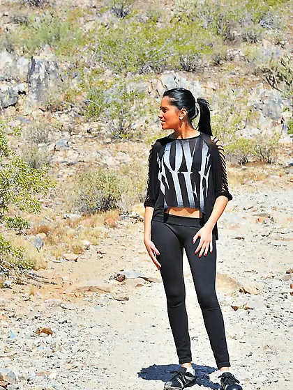 Giselle Mari is a delicious Latina teen and she is always smiley