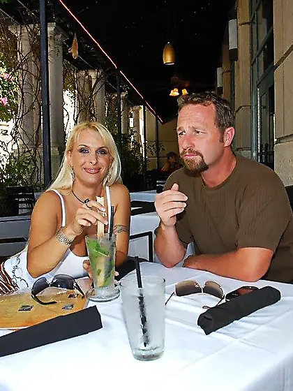 Stacked milf blonde Holly Halston in black boots gets her shaved