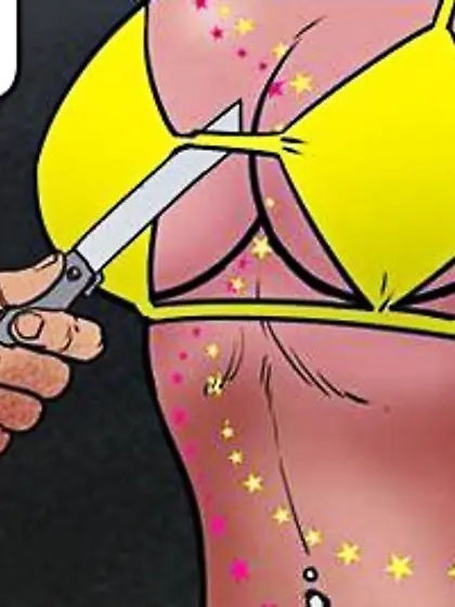 Fearful foxs bikini cut