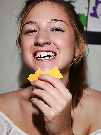 Cool explicit pics with hot long-haired teeny...