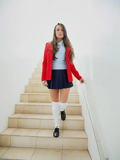 Teal Conrad is about to let loose and show you a fucking lot