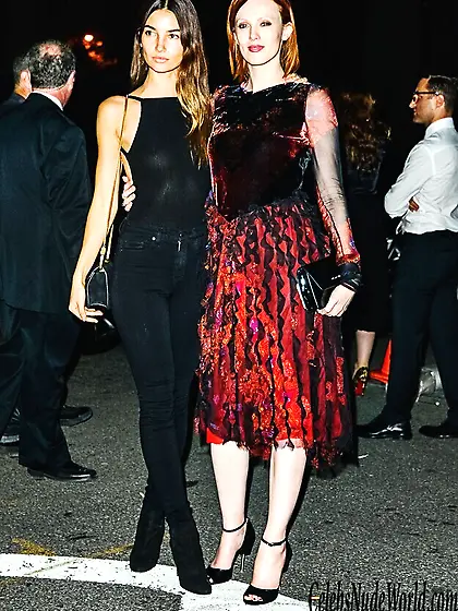 Lily Aldridge Braless Photos