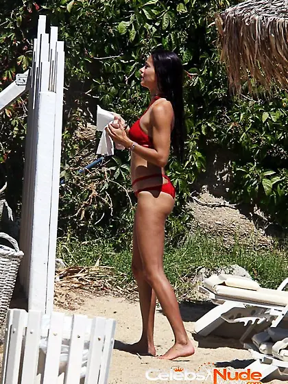 Adriana Lima Sexy at the beach
