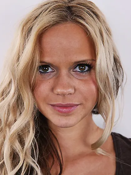 Young seductive blonde hot