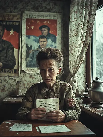 When father left the house,  Mom and I grew closer