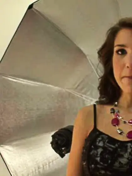 Brunette girl sweet set