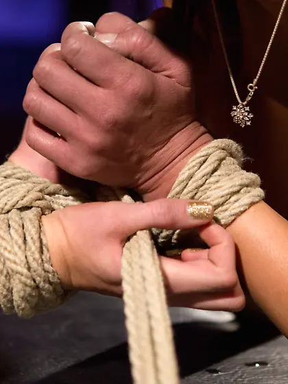 Bitches are going to be ruined in a lezdom foursome with gape