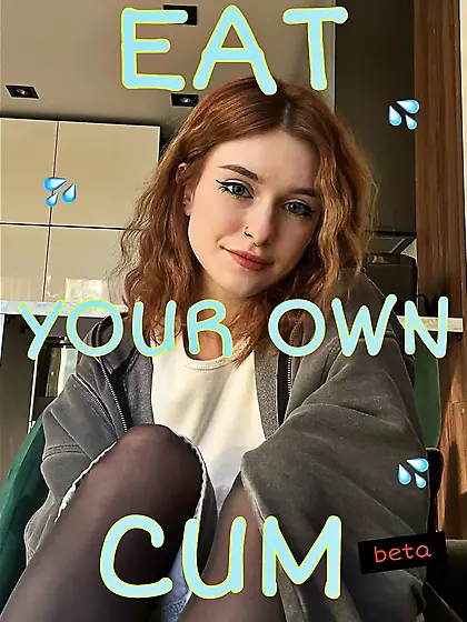 Eating my own spermies for gorchinskaya is so good