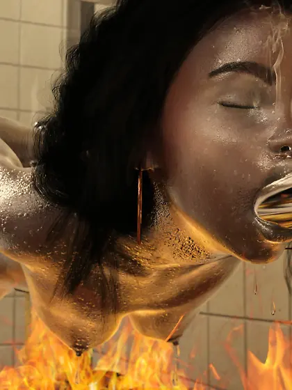 Dead Girl Impaled,  Spitroast,  Cannibal,  Meatgirl