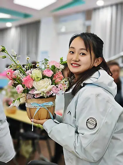 my friend,  a Slutty Chinese dance teacher