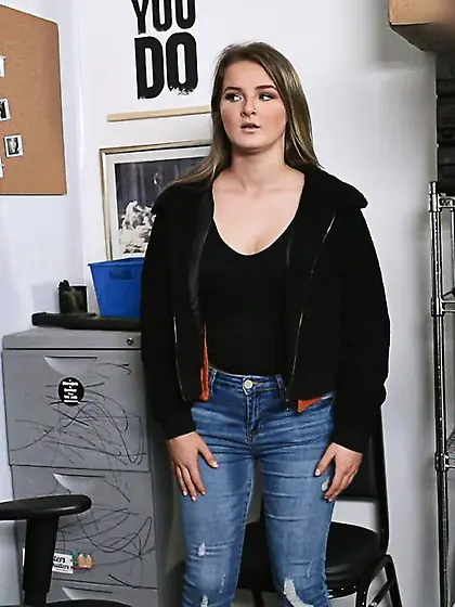 Eliza Eves gets her face and pussy fucked by JMac