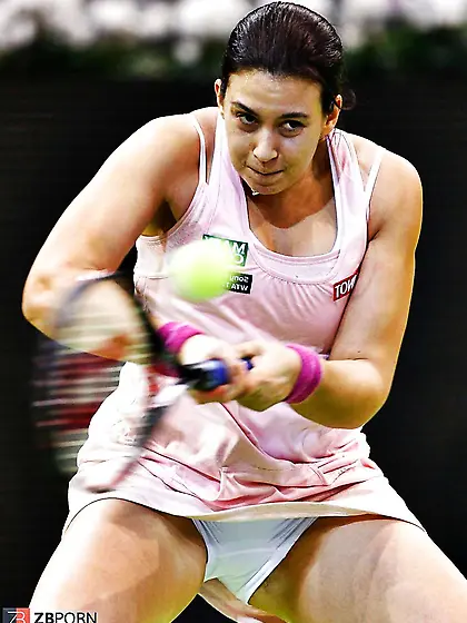 Marion Bartoli - tennis - upskirt undies voyeur - wooly?