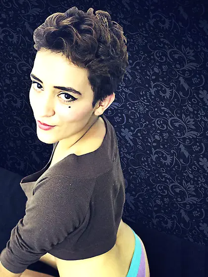 Latin teen beautiful tits