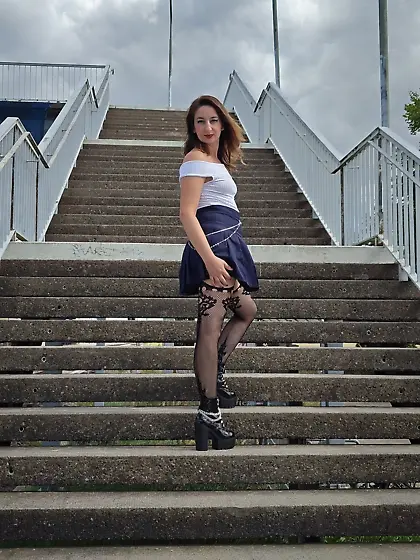 Fucking at the train station