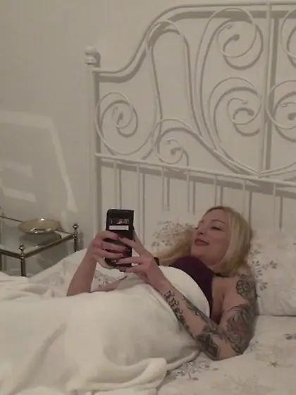 Naked german milf pounded rough in the bed