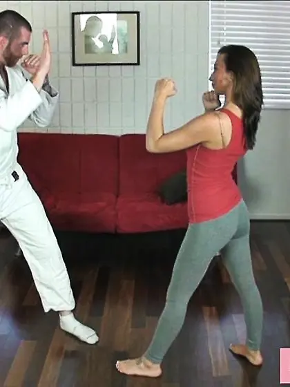 Petite chick won battle