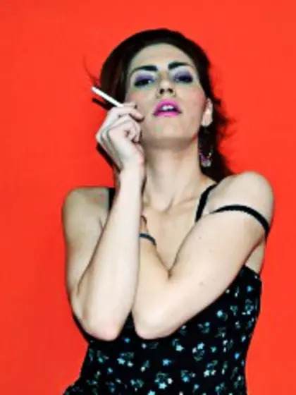 Brunette Ninagrace Smoking.