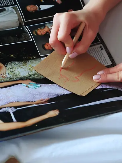 Playful fashionista exposes herself after posing in sexy lingeri