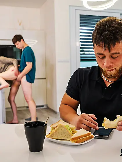 Two Husbands Aren't Enough,  She also Needs Young Lover!