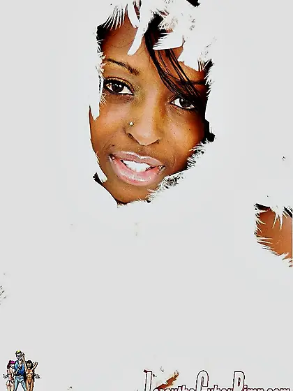 Smoking hot ebony bitch