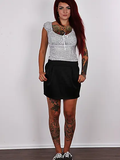 Hot body covered ink