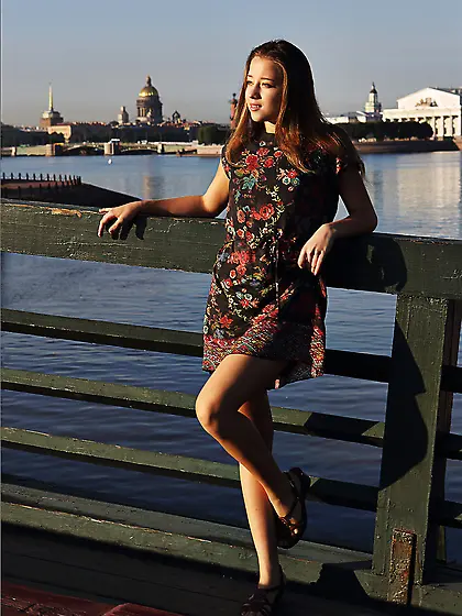 Russian upskirt pussy