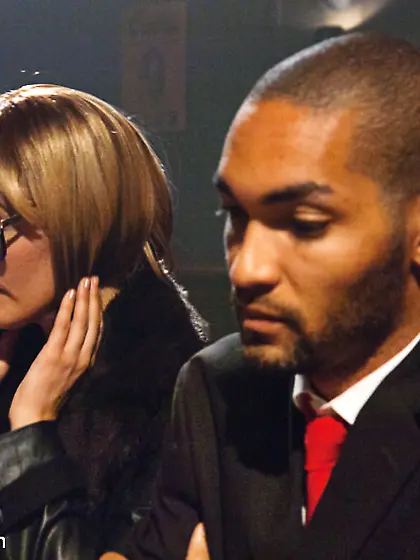 Black dude binds cute