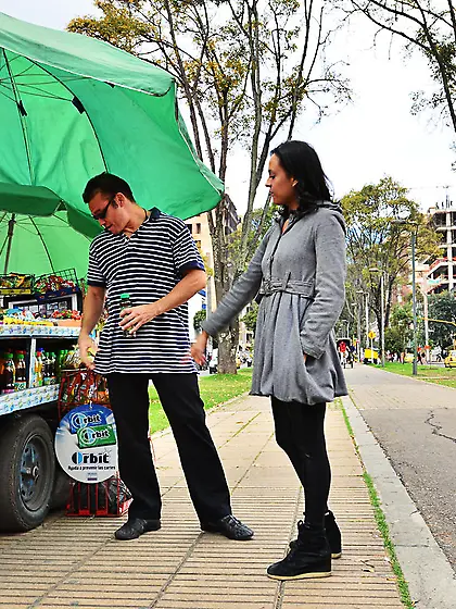 Charming Catalina Prada shows sexy curves on casting couch