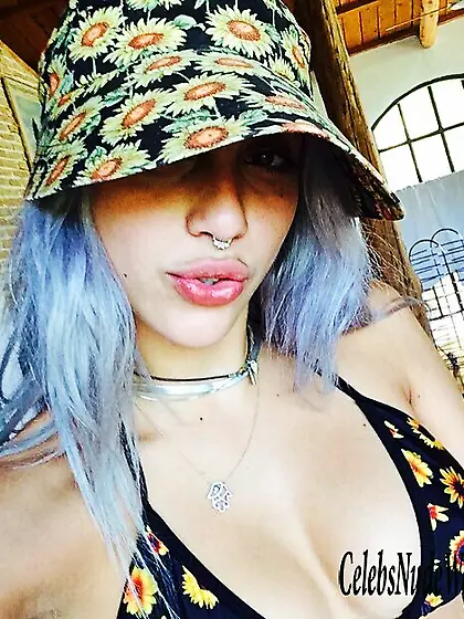 Sexy selfie of Lourdes Leon