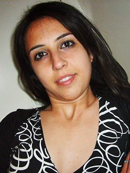 Skinny latina chick slips