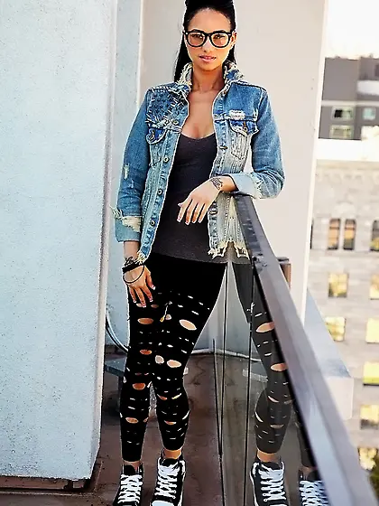 Dark haired lady shows her magnificent body,  after some hot sex